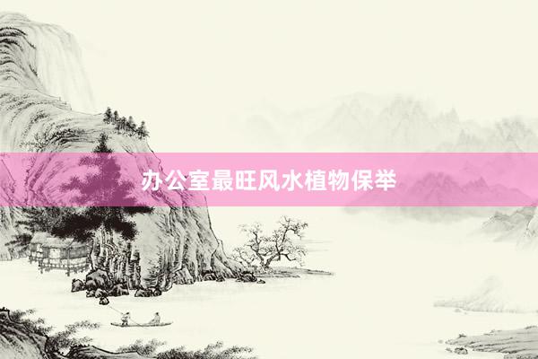 办公室最旺风水植物保举